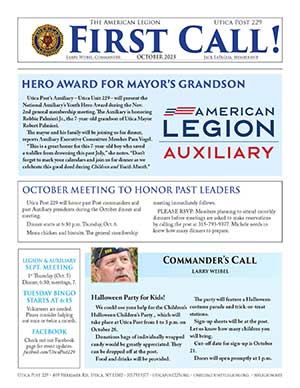 Cover, First Call, Oct. 2023